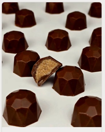 Pralinen mit einer Haselnusscreme