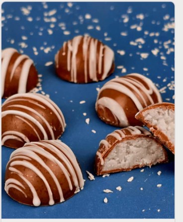 Kokos Halbkugel Praline