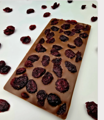 Schokolade mit Cranberrys